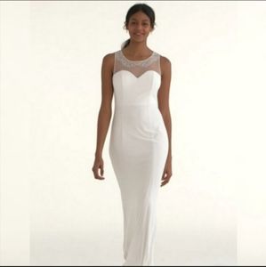 NWT Hailey Logan Adrianna Papell wedding prom dress 3/4